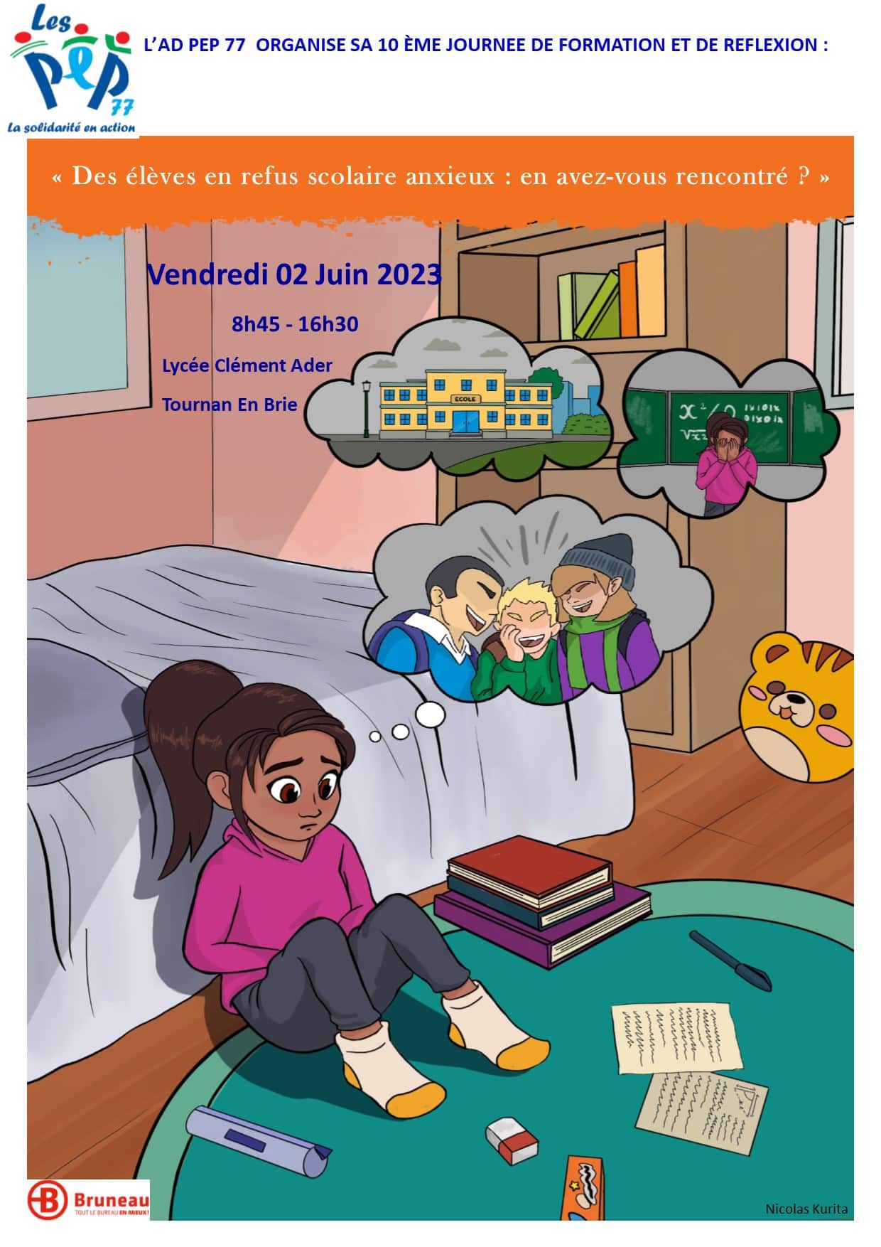 Couverture du programme du colloque du 2 juin 2023